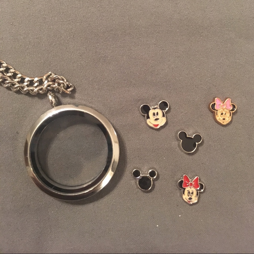 Disney Inspired Living Locket Charms-3 for $10-New